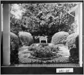[Photograph of garden at home of Mrs. Hugh English, Sandersville, Washington County, Georgia, ca. 197-]