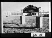 [Photograph of Thomas J. Elder High School, Sandersville, Washington County, Georgia, 1961]