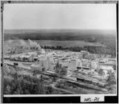 [Photograph of two kaolin industry companies, Washington County, Georgia, 1961 Feb. 12]