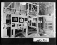 [Photograph of control panel for spray dryer used in kaolin mining industry, Washington County, Georgia, ca. 1950-1953?]