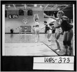 [Photograph of girls basketball game between Washington County and Dublin High Schools, Sandersville, Washington County, Georgia, 1965]