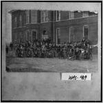 [Photograph of Tennille Bicycle Club members at Tennille Institute, Tennille, Washington County, Georgia, 1898]