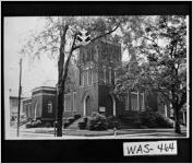 [Photograph of Sandersville Christian Church, Sandersville, Washington County, Georgia, 1953]