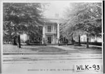 RESIDENCE OF I.T. IRVIN JR.--WASHINGTON