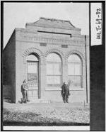 [Photograph of Bank of Monroe, Monroe, Walton County, Georgia, 189-]