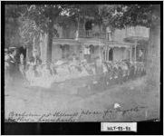 Barbecue at Stillwell place for Myrtle Mobley's house party.