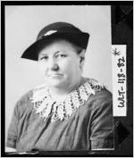 [Photograph of Mrs. Evenson, Wisconsin, ca. 1925]
