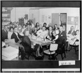 [Photograph of Employees at a Christmas Party at the F.T. Runyan Electric & Plumbing Company, Dalton, Whitfield County, Georgia, 1965 Dec. ]