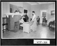 [Photograph of interior of Hamilton Memorial Hospital, Dalton, Whitfield County, Georgia, 1951]