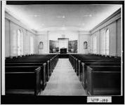 [Photograph of Interior of Temple Beth-El, Dalton, Whitfield County, Georgia, 1951 ]