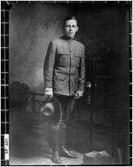 [Photograph of James Archie McFarland in his World War I uniform, Dalton, Whitfield County, Georgia, 1918]