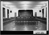 [Photograph of Morris Street School auditorium, Dalton, Whitfield County, Georgia, 1952 Sept. 11]