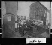 [Photograph of Dr. Jesse R. McAfee in his office, Dalton, Whitfield County, Georgia, ca. 1898]