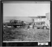 [Photograph of tractor and a truck, Dalton, Whitfield County, Georgia, 193- Aug.]