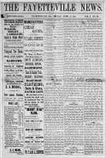 The Fayetteville news, Apr. 5. 1889