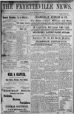 The Fayetteville news, May 31, 1889