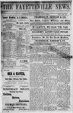 The Fayetteville news, Jun. 7, 1889