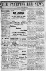 The Fayetteville news, Jun. 14, 1889
