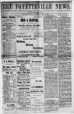 The Fayetteville news, Jul. 5, 1889