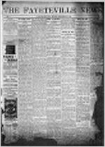 The Fayetteville news, Sep. 5, 1890