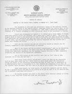 Letter: Superior Courts of the South Georgia Judicial Circuit: Baker, Calhoun, Grady and Mitchell counties to the Desoto Trail Regional Library, Camilla, Georgia, [1970?]