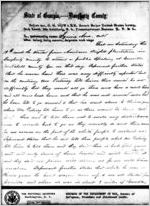 Affidavit of Squire Acre: Albany, Georgia, 1868 Sept. 25