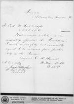 Telegram: Albany, Georgia, to Brevet Captain M. Frank Gallagher, [Atlanta, Georgia], 1868 Sept. 21