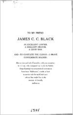 Address by Maj. Joseph B. Cumming, at the unveiling of Cenotaph on Greene Street. December 31, 1873