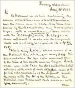 [Letter] 1858 Jan. 20, Treasury Department [to] J[ames] W[harey] Terrell, Qualla Town [i.e., Quallatown], North Carolina / Howell Cobb