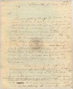 [Letter] 1803 June 9, Knoxville, [Tennessee to] Henry Dearborne [i.e., Dearborn], Secretary [of] War / Archibald Roane, Governor of the State of Tennessee  of an image