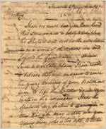 [Letter] 1797 June 8, Knoxville, [Tennessee to the] warriors and cheifs [sic] of the Cherokee Nation / J[ohn] Sevier  of an image