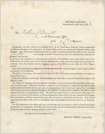 [Orders] 1838 Apr. 19, Milledgeville, Georgia to Col[onel] Nathan C. Barnett or the commanding officer of the 24th regiment