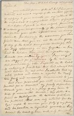 [Letter], 1821 Oct. 15, Fair Hope, McIntosh County [to] Gen[era]l D[avid] B. Mitchell, Mount Nebo near Milledgeville / J. McIntosh