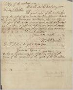 Letter [with enclosure], 1800 June 12, Cowetuh Tallauhassee [i.e., Coweta Tallahassee] to Governor [James] Jackson / Benjamin Hawkins