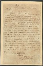 [Letter] 1782 Mar. 5, Savannah, [Georgia] / Farq[uha]r Bethune
