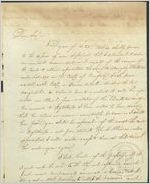 [Letter] 1825 Mar. 12, Wilkes [County, Georgia to] Gen[era]l D[avid] B. Mitchell, Milledgeville, Geo[rgi]a / Duncan G. Campbell