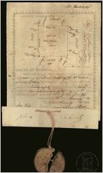 [Land grant with map for plot in] Early County, Georgia, 1821 May 11 / [authorized by] John Clark, Governor of [Georgia]