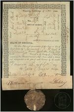 [Land grant with map for plot of land in] Dooly County, Georgia, 1836 Nov. 30 / [authorized by] William Schley, Governor of Georgia