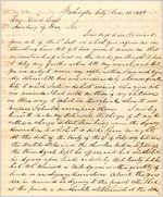 [Letter] 1836 Jan. 21, Washington City, [D.C. to] Lewis Cass, Secretary of War / Lewis Ross
