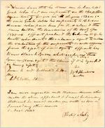 Affidavit [of] William Henson regarding the claim of Preston Starritt, 1843 Nov. 1 / sworn before W[illia]m Walker