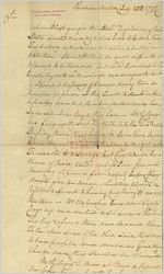 [Letter], 1786 July 28, Chickasaw Nation [to] John [Sevier ?]/ W[illiam] Deavenport [i.e., Davenport]