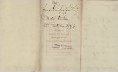 [Receipt for goods] deliver[e]d to Maj[o]r Pearre for the Indian prisoners, 1794 Oct. 17, Augusta, [Georgia]