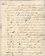 [Letter] 1786 Nov. 1, Cumberland [to the] Governor [of] Georgia / William Davenport
