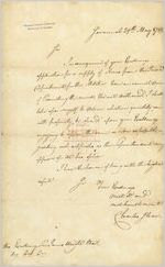[Letter] 1781 May 29, Savannah [to] Sir James Wright / Charles Shaw