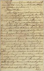 A talk delivered by Governor Martin at Savannah, 1782 Oct. 29, to the Tallesee King and the headmen and warriors of the upper [and] lower Creek Nations