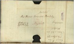 Letter [with enclosures], 1788 Apr. 11, Savannah, [Georgia to] Governor [George] Handley, Augusta, [Georgia] / General Ja[me]s Jackson
