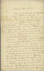 Letter [with enclosures], 1788 Mar. 28, Savannah, [Georgia to] George Handley, Governor of Georgia / General James Jackson
