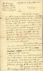 [Letter] 1790 Apr. 19, Augusta to Governor Edward Telfair / John B. Scott