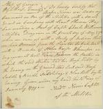 [Affidavit of] Need[ha]m Norris, 1799 Jan. 16; [Affidavit of] Need[ha]m Norris [and] Samuel Knox
