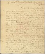 [Letter] 1813 Aug. 28, Flint River, [Georgia to] Governor of Georgia David B. Mitchill [i.e., Mitchell], Milladgewille [i.e., Milledgeville, Georgia] / Timothy Barnard